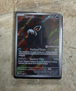 Pokemon TCG Zarude Pokemon Center Promo Card Pitch Black #088 NEW SEALED - Image 1