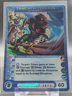 Chaotic Card : Tangath Toborn In Training BTD Super Rare creature - Image 1