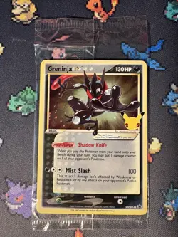 Greninja Gold Star SWSH144 SWSH: Sword & Shield Promo Cards Holo SEALED - Image 1