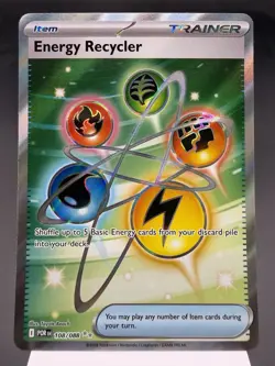 Energy Recycler 108/088 - Full Art Ultra Rare - Perfect Order Pokemon Card MINT - Image 1