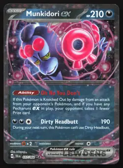 Munkidori ex - 037/064 - Double Rare - Shrouded Fable - Pokemon Card - Image 1