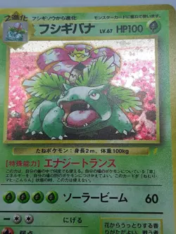 Venusaur CD Promo No. 003 GB Oldback Pokemon card Japanese Nintendo very rare - Image 2