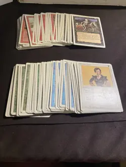 MTG Revised Third Edition 100 cards LOT nm Mostly Commons Unplayed - Image 1