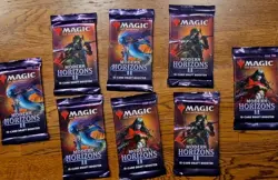 Magic: The Gathering Modern Horizons II English Draft Booster Pack Lot Of 7 - Image 1