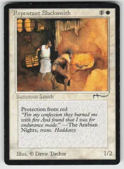 Repentant Blacksmith Arabian Nights Rare MAGIC: THE GATHERING - Image 1