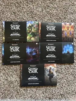 Sealed MTG Secret Lair Avatar Non foil 5 Packs Bundle Same day Shipping - Image 1