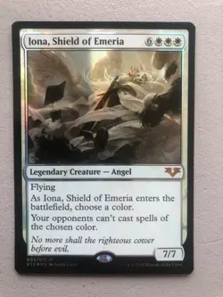 Mtg Carte Magic FTV From the Vault Angels Iona Shield of Emeria FOIL NM - Image 1