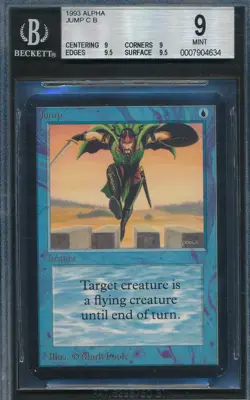 Alpha Jump BGS 9 Graded Magic MTG (4634) -magicgraders- - Image 1
