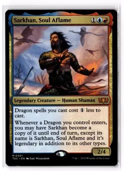 Sarkhan, Soul Aflame 301 Commander: Tarkir: Dragonstorm HP - Image 1