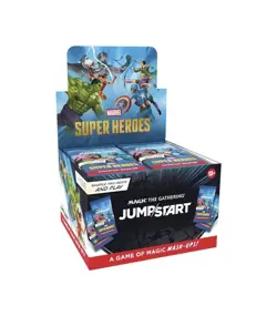 Magic The Gathering Marvel Super Heroes Jumpstart Booster Box MTG Sealed - Image 1