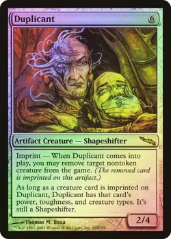 Magic The Gathering MTG DUPLICANT FOIL Mirrodin NM Near Mint - Image 1