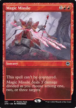 Magic Missile P Promo Pack: Adventures in the Forgotten Realms 401 LP - Image 1