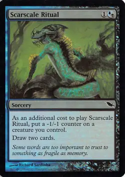 Scarscale Ritual Foil C Shadowmoor 175 LP - Image 1