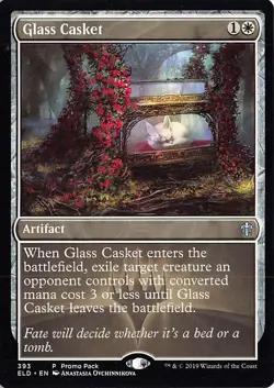 Glass Casket P Promo Pack: Throne of Eldraine 393 LP - Image 1