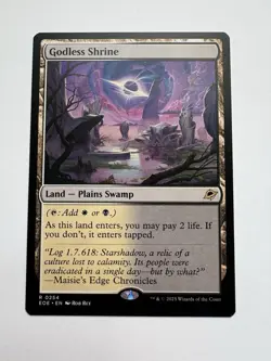 Godless Shrine Edge Of Eternities MTG Magic NM English x1 - Image 1