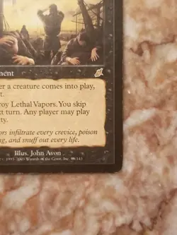 🌟RARE ENCHANT Lethal Vapors! 🌟 MTG Scourge / Regular LP - Image 4