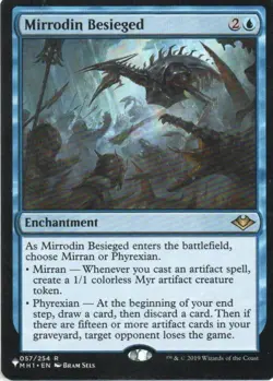 MTG: The List Reprints: Mirrodin Besieged: Lightly Played Condition - Image 1