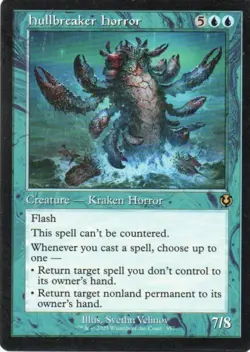 MTG: Innistrad Remastered: Retro Frame Hullbreaker Horror: LP Condition - Image 1
