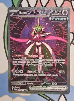 Iron Valiant EX SIR 157/131 Pokemon TCG Prismatic Evolutions Holo - Image 1