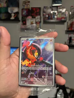Charcadet 022 Pokemon Center ETB Phantasmal Flames Black Star Promo SEALED - Image 1