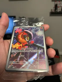 Charcadet 022 Pokemon Center ETB Phantasmal Flames Black Star Promo SEALED - Image 3