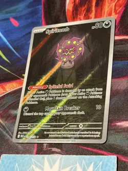 Spiritomb 148/132 Me01: Mega Evolution Holo Pokemon NM - Image 2