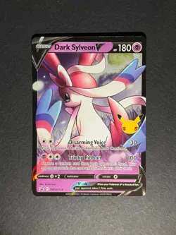 Dark Sylveon V SWSH134 Holo Promo Sword & Shield Promo Pokemon NM - Image 1