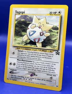 Pokemon Card Black Star Promo Togepi 30/53 Wotc Promo Near Mint - NM - Image 2