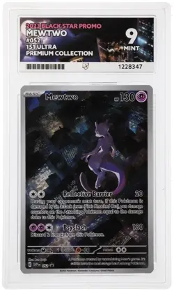 Pokemon TCG Mewtwo #052 151 Ultra Premium Collection Black Star Promo ACE 9 - Image 1