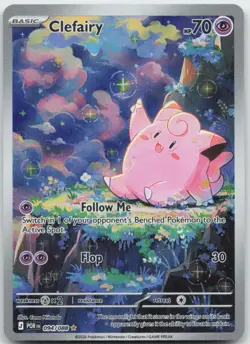 Pokemon : Clefairy Perfect Order 094/088 : Holo Illustration Rare - Image 1