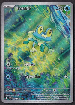 Froakie 088/086 Holo Illustration Rare Chaos Rising Pokemon Lightly Played - Image 1