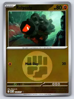 Rolycoly (Energy Symbol) 118/217 Ascended Heroes Pokemon Reverse Holo NM - Image 1
