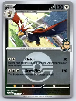 Larry's Braviary (Energy) 174/217 Ascended Heroes Pokemon Reverse Holo NM - Image 1