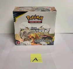 Sun & Moon Unbroken Bonds Sealed Booster Box Pokemon TCG Trading Card Game A - Image 1