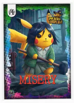 POKEMON PIKACHU COSPLAY - MISERY #158 * STAR HOLO - Image 1
