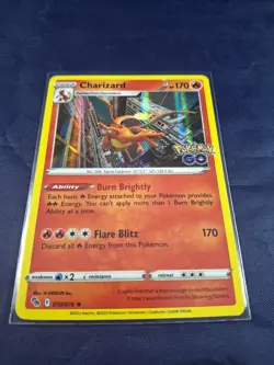Charizard 010/078 Holo Rare Pokemon GO Pokemon Near Mint TCG Pack Fresh - Image 1