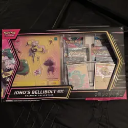 Pokemon TCG Iono's Bellibolt ex Premium Collection New/Sealed English 2024 - Image 1