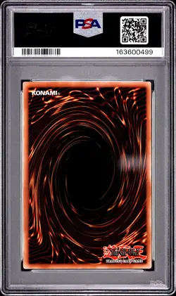 Crystal Clear Wing Synchro Dragon LED8-EN005 1st Ed-Ghost Rare Yugioh PSA 9 *499 - Image 2
