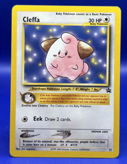 Pokemon Card Cleffa Black Star Promo 31 LP Condition - Image 1