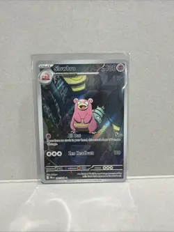 Pokemon TCG Slowbro 090/084 Rare Gold Star Illustration Rare Holo Pitch Black - Image 1