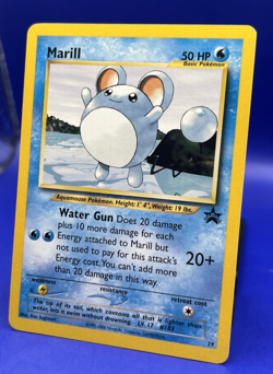2000 POKEMON Card Black Star Promo Rare Marill 29/53 Wotc Vintage Card NM - Image 3