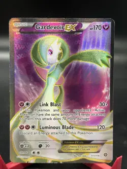Pokemon Gardevoir EX 111/114 Steam Siege Full Art Ultra Rare Holo HP - Image 1
