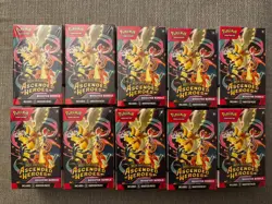 10x Pokemon TCG: Ascended Heroes Booster Bundle Brand New & Sealed ✅📦 - Image 1