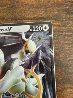 Pokemon Arceus V Brilliant Stars Rare Holo V 122/172 220 HP English 2022 - Image 4