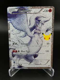Reshiram 113/114 Celebrations: Classic Collection Pokemon Holo NM - Image 1