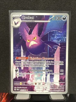 Pokemon TCG: Crobat (Illustration Rare) - 93/86 - ME: Chaos Rising - Image 1