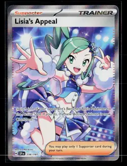 Lisia's Appeal 234/191 Ultra Rare Holo Surging Sparks NM - Image 1