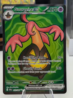 The Pokemon Company Gourgeist EX 102/086 Chaos Rising Holo Full Art HP 270 - Image 1