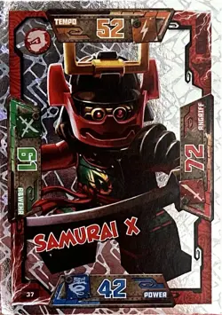 Samurai X - LEGO Ninjago Trading Card Game - Serie 1 - Nr. 37 - Image 1