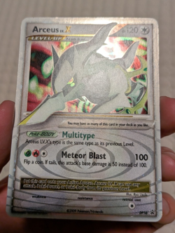 Arceus LV.X DP56 Holo Rare Diamond & Pearl Arceus Collector Tin Pokemon Promo LP - Image 3